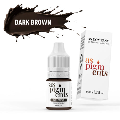 AS COMPANY Dark Brown (AS Pigments) 6/12ml - BVShop