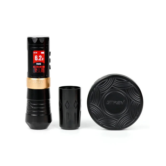 AVA Tattoo GTS Gold Wireless Machine Pen Kit - BVShop