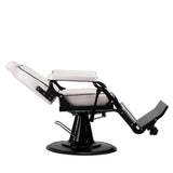 Barber chair Carlos extra pearl - BVShop