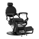 Barber chair Gabbiano Niccolo Black buttonless - BVShop
