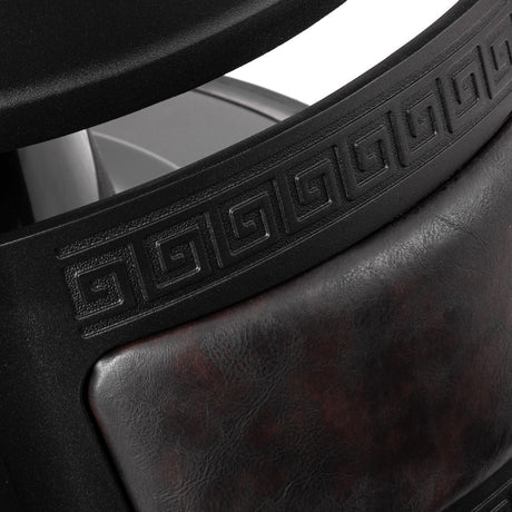 Barber chair Gabbiano President Brown - BVShop