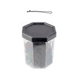 Barber pins for hair e-62 150 pcs 4.9cm black - BVShop
