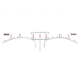 Biotek Disposable Adhesive Eyebrow Ruler 12pcs - BVShop