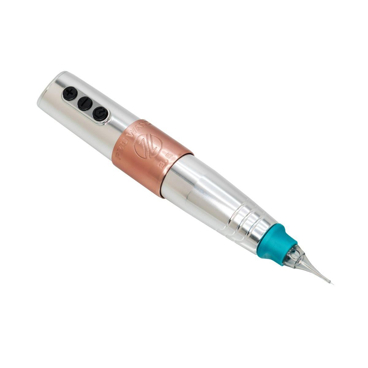 Bishop PMU Wand Rose Gold Wireless Machine Kit Stroke 3.5mm - BVShop