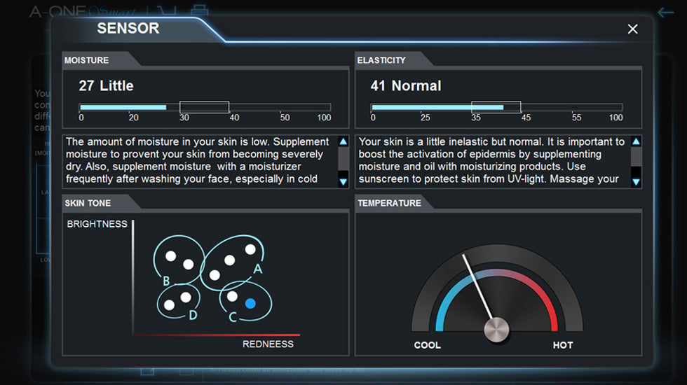BomTech A-ONE Smart Skin Analyzer - BVShop