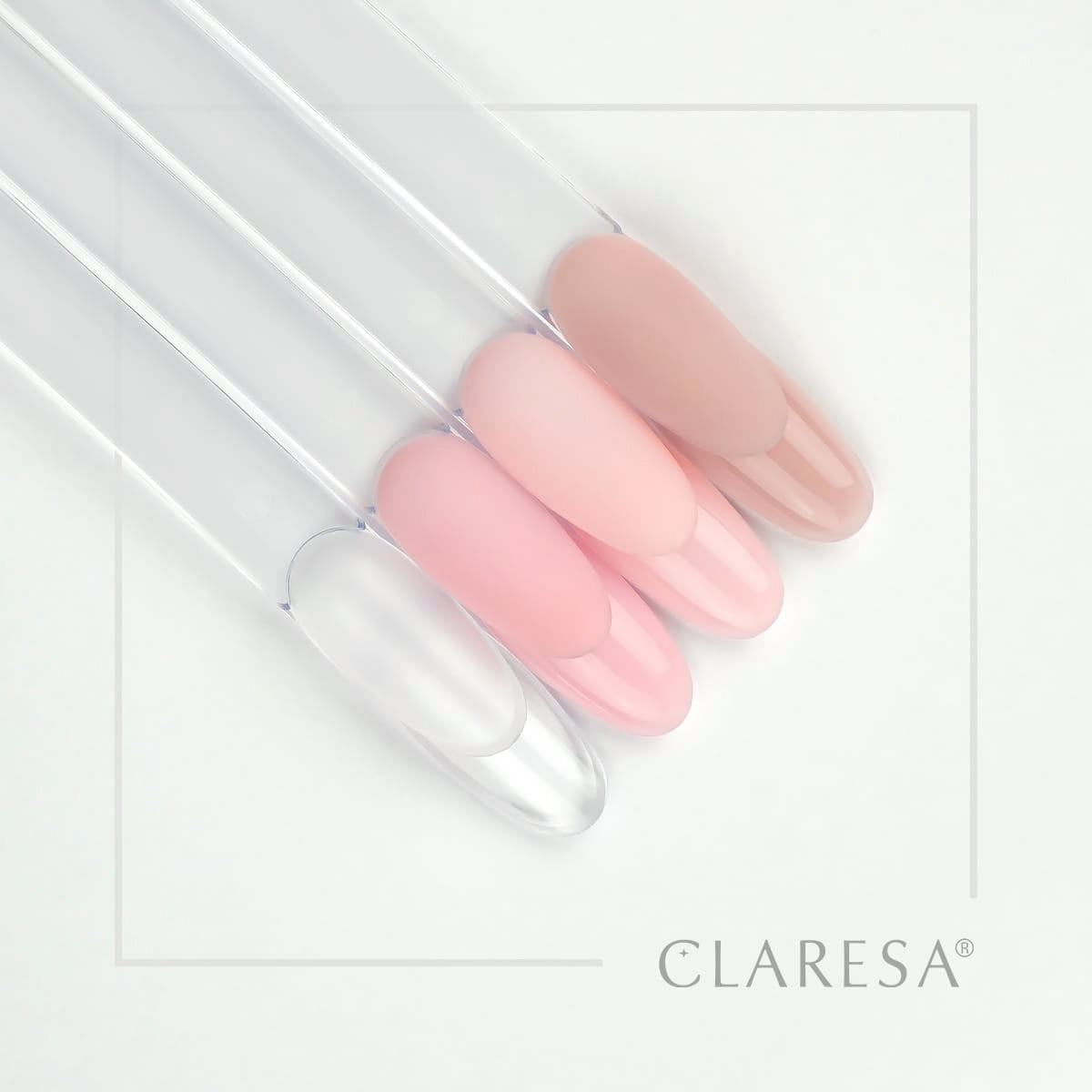 Claresa builder gel Soft & Easy gel milky pink 45g - BVShop