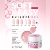 Claresa builder gel Soft&Easy glam pink 12g - BVShop