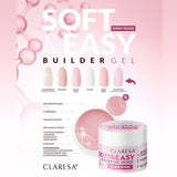 Claresa builder gel Soft&Easy glam pink 45g - BVShop