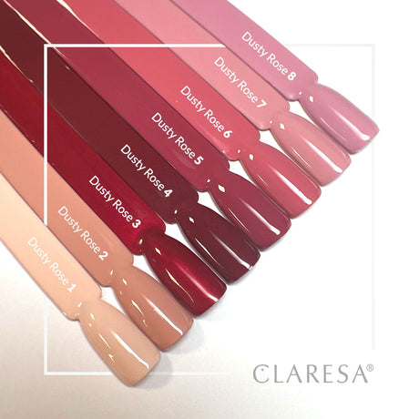 CLARESA Hybrid nail polish DUSTY ROSE 7 -5g - BVShop