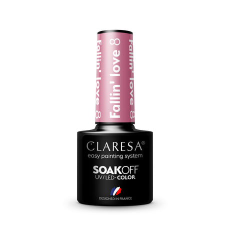 CLARESA Hybrid nail polish FALLIN "LOVE 8 -5g - BVShop