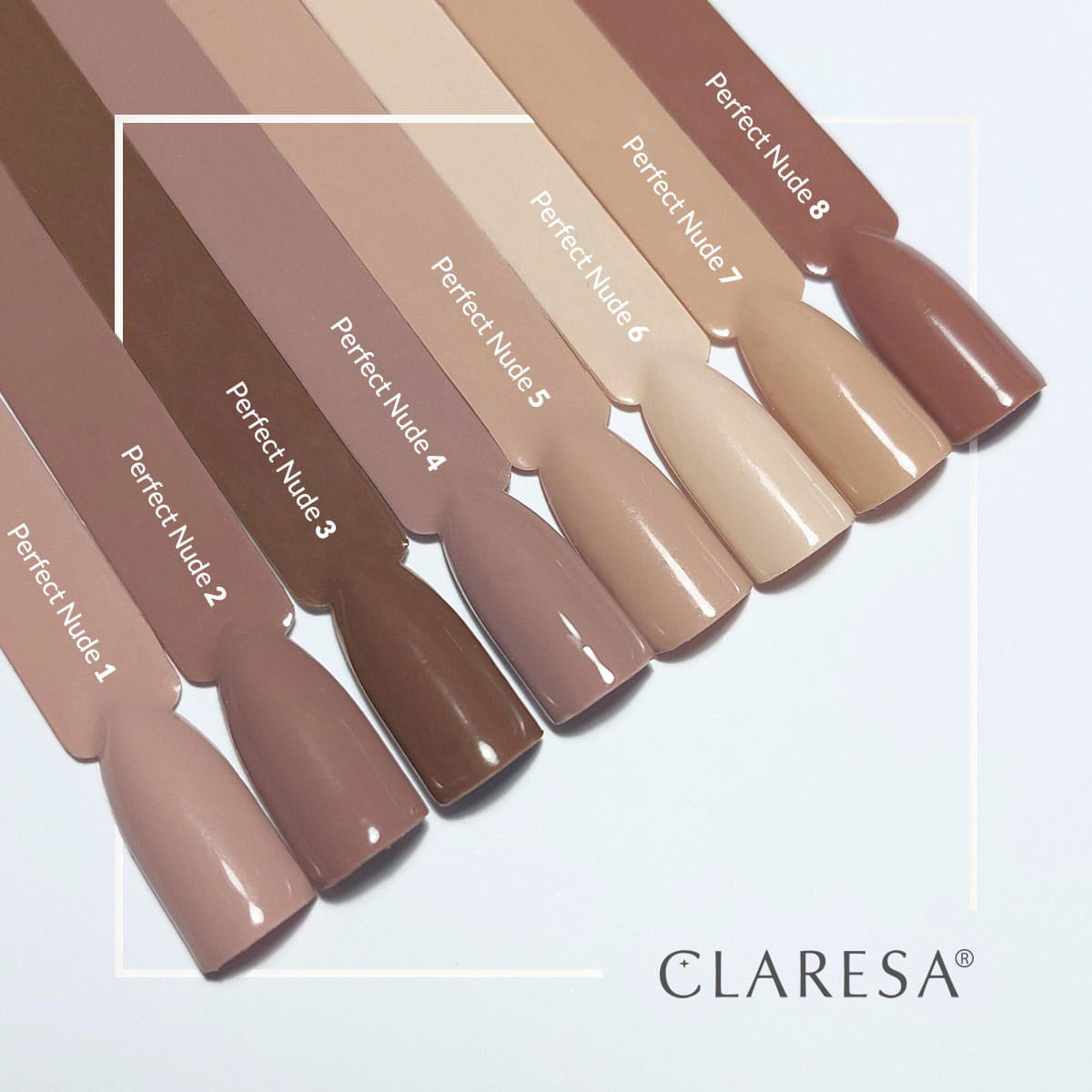 CLARESA Hybrid nail polish PERFECT NUDE 3 -5g - BVShop