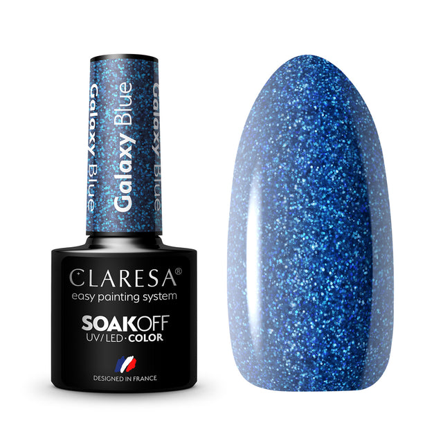 CLARESA Hybrid polish Galaxy Blue 5g - BVShop