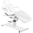 Cosmetic chair hyd. a 210d with cradle white - BVShop