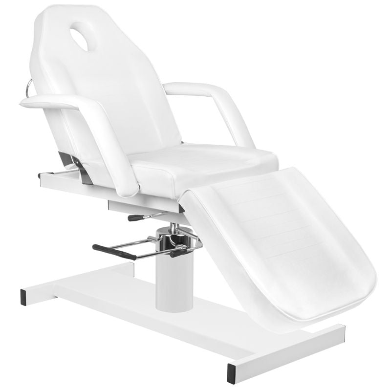 Cosmetic chair hyd. a 210d with cradle white - BVShop