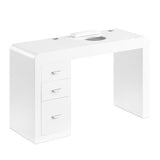 Cosmetic desk 312 white right - BVShop
