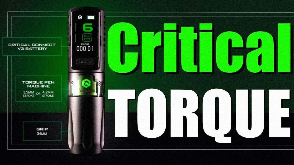 Critical Tattoo Torque Machine Pen 3.5mm - BVShop