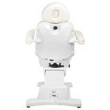Electric cosmetic chair azzurro 869a rotary 4 engine white - BVShop