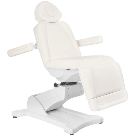 Electric cosmetic chair azzurro 869a rotary 4 engine white - BVShop