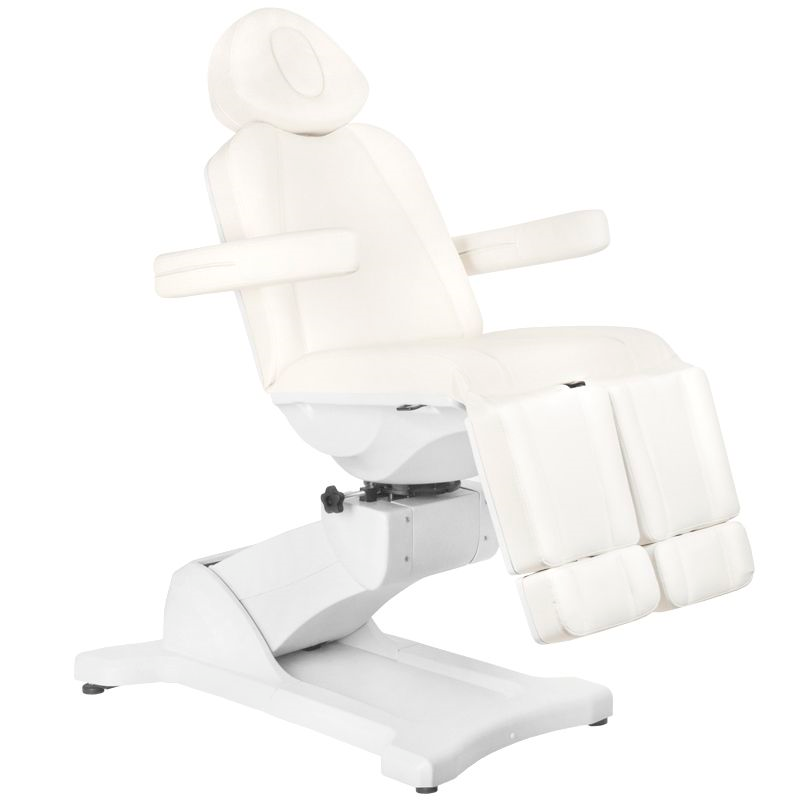 Electric cosmetic chair azzurro 869as pedi 5 motor rotary white - BVShop