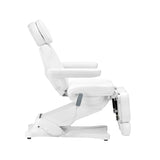 Electric cosmetic chair SILLON CLASSIC 3 motors with pedi cradle white - BVShop