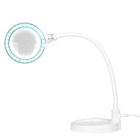 Elegant 2014-2r 30 led magnifier lamp smd 5d with a stand and a clip on the desk - BVShop