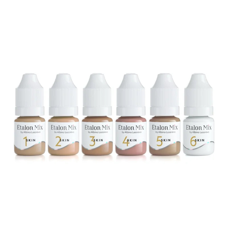 Etalon Mix Camouflage Skin Pigment Set 6x5ml