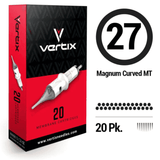 Vertix Tattoo Curved Magnum Cartridges - BVShop