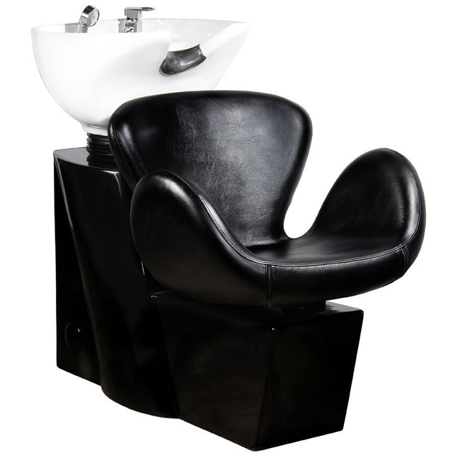Gabbiano Amsterdam hairdressing wash unit black - BVShop