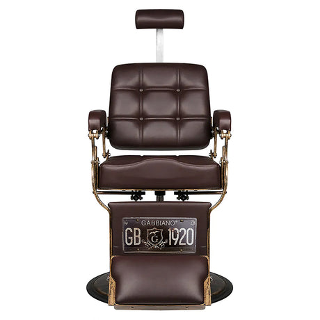 Gabbiano barber chair Boss brown - BVShop