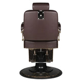 Gabbiano barber chair Boss brown - BVShop