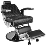 Gabbiano Barber Chair Imperial  Black - BVShop