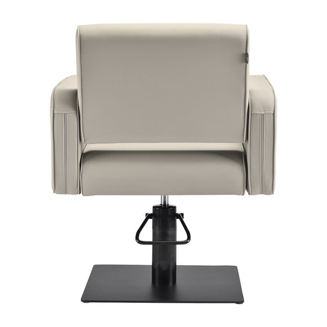 Gabbiano Bilbao hairdressing chair gray-beige - BVShop