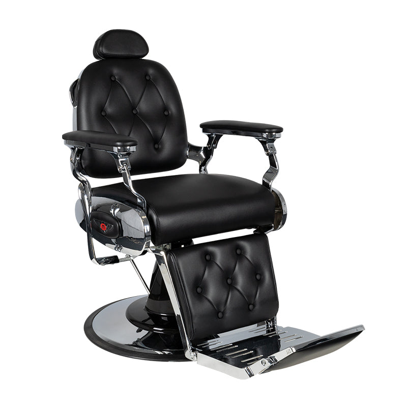 Gabbiano Black Barber Chair Pietro - BVShop