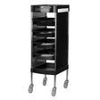 Gabbiano fx11f black hairdressing assistant - BVShop