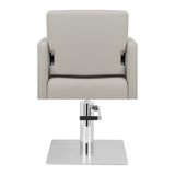 Gabbiano hairdressing chair Bergamo grey - BVShop