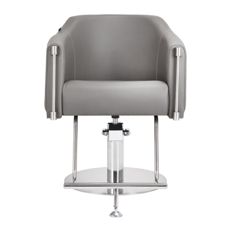 Gabbiano hairdressing chair Burgos grey - BVShop
