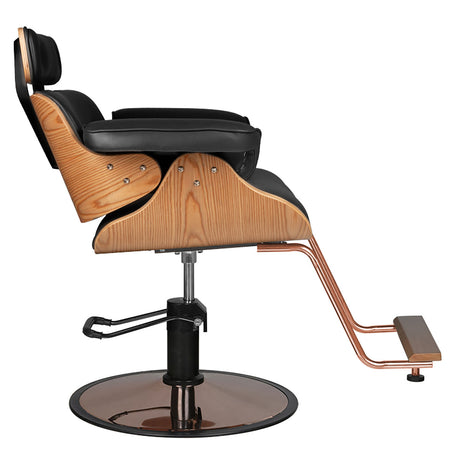 Gabbiano hairdressing chair florence black - BVShop