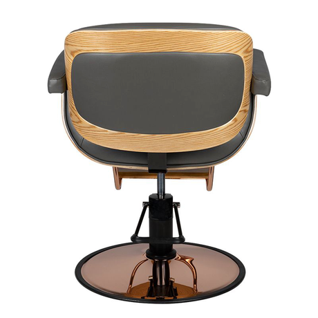 Gabbiano hairdressing chair gray venice - BVShop