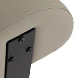 Gabbiano hairdressing stool D026 grey-beige - BVShop