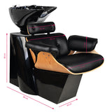 Gabbiano hairdressing wash unit florence black - BVShop