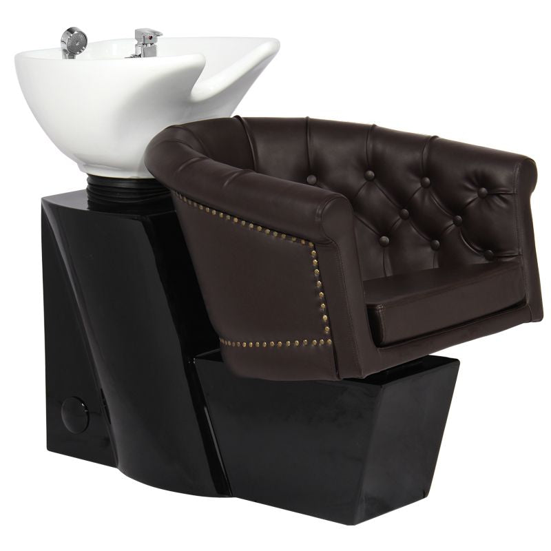 Gabbiano hairdressing wash unit London brown - BVShop