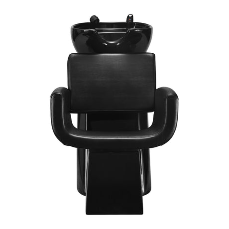 Gabbiano hairdressing wash unit Mataro black - BVShop