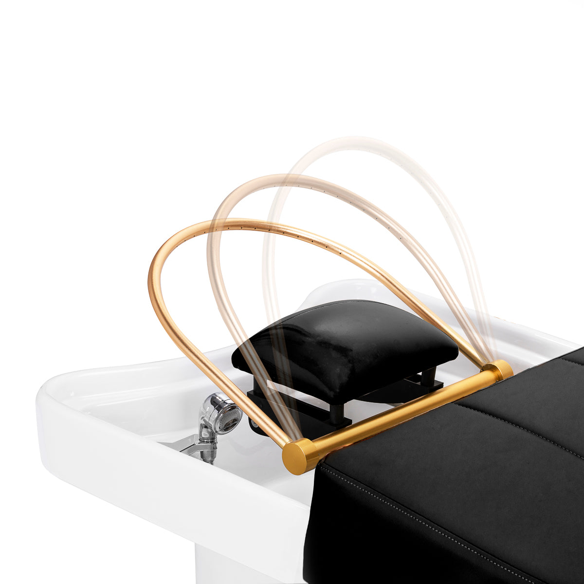 Gabbiano Head Spa 017 hair washing bed black - BVShop