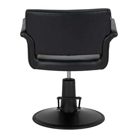 Gabbiano Lucca hairdressing chair black - BVShop