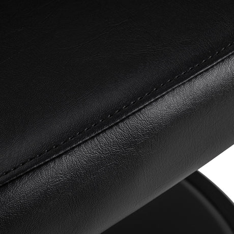 Gabbiano Lucca hairdressing chair black - BVShop