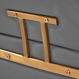 Gabbiano Porto-GM hairdressing chair gray - BVShop