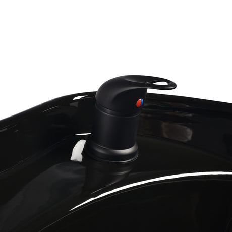 Gabbiano Porto hair wash unit black  orange - BVShop