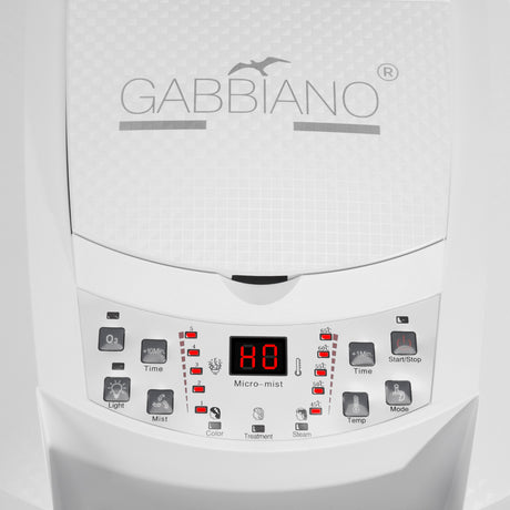 Gabbiano standing hairdressing sauna 408D white with active ozone - BVShop