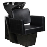 Gabbiano wash unit ankara black / black bowl - BVShop