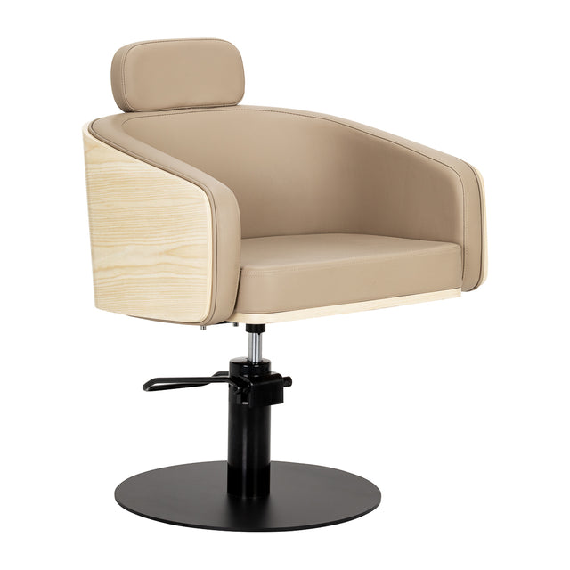 Gabbiano Wratislavia hairdressing chair beige - BVShop